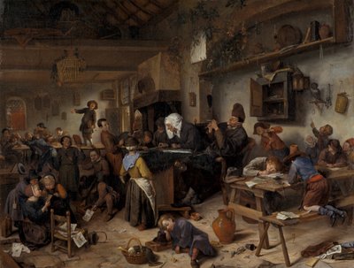 A School for Boys and Girls by Jan Havickszoon Steen